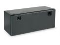 Cajon Bawer hibrid de chapa electrocincado y pintado negro e=1 / 1.5 mm de 1000 mm